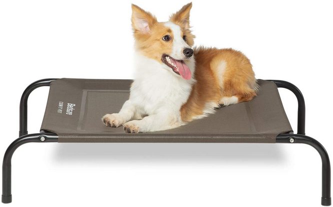The Bedsure Elevated Dog Cot for Shelties The Bedsure Elevated Dog Cot for Shelties
