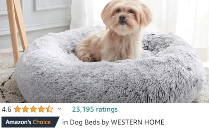 Calming Dog Bed