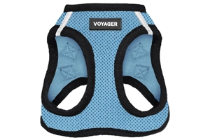 A medium harness for a Sheltie dog costs $15