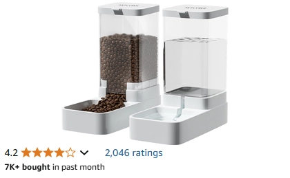 Gravity Fed Dog Water Bowl