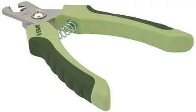 Guillotine-style nail clippers are quick and easy to use Guillotine-style nail clippers are quick and easy to use