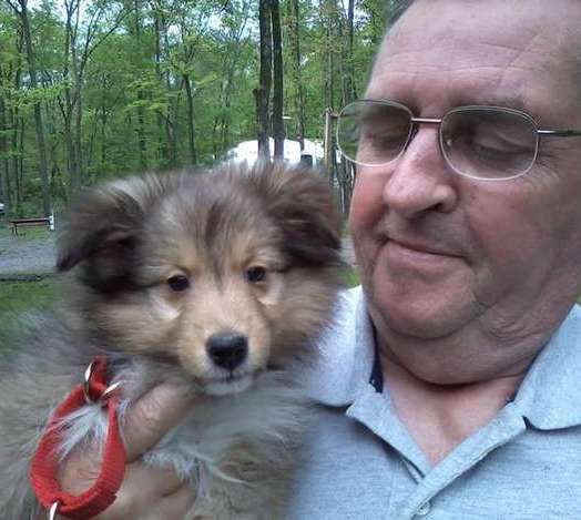 Here's our Angel the day we brought her home. By Mary Ann and Michael Armstrong Here's our Angel the day we brought her home. By Mary Ann and Michael Armstrong
