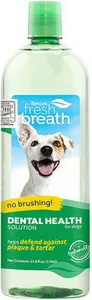 TropiClean Fresh Breath Plaque Remover maintains oral health in Shelties TropiClean Fresh Breath Plaque Remover maintains oral health in Shelties