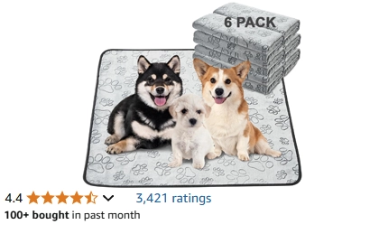 Super Absorbent Washable Pee Pads for Dogs